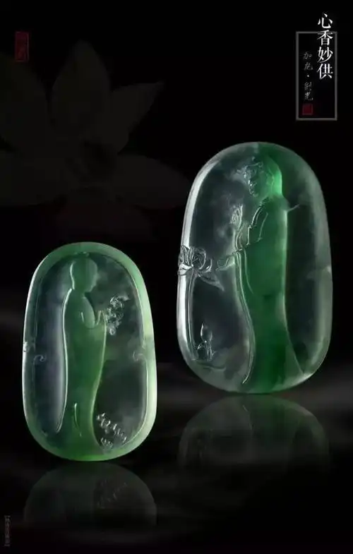 翡翠玉雕大师加龙90后玉雕天才极品翡翠艺术极品欣赏