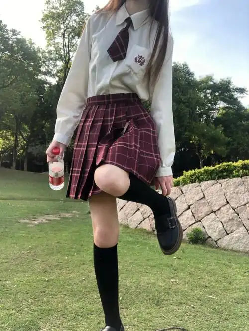 jk日常纯情女高穿搭