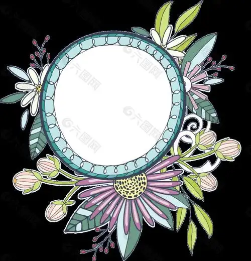 手绘卡通菊花花卉png透明素材设计元素素材免费下载(图片编号:9155985