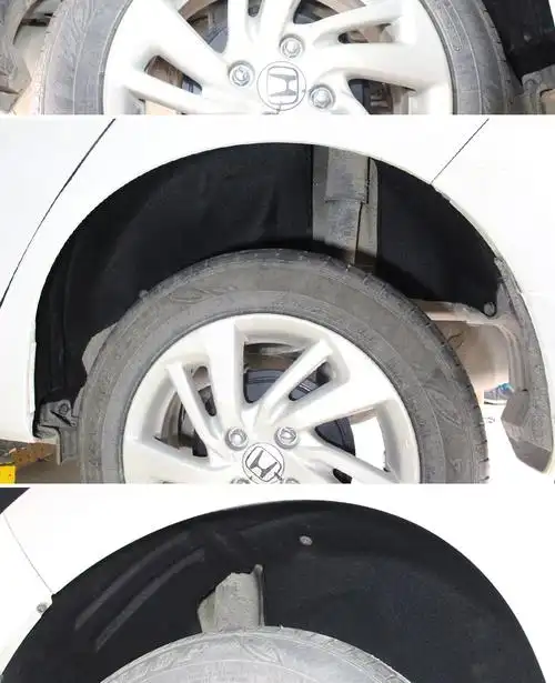 第壹社 新飞度叶子板内衬 gk5后轮棉内衬 隔音内衬 飞度后叶子板