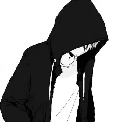 俞人间黑白男生头像花会枯萎鸟会死亡树会凋零