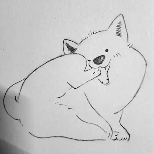 画三只简单的小狗勾#画画  #绘画  #绘画日常  #铅笔画