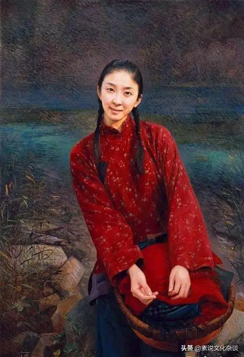 1984年的杨超,这个80后的小伙子如今已经是专业的油画家,而且他的作品