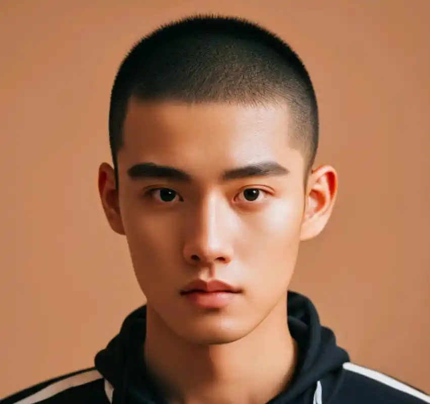 男发剪来剪去,最有型还是超短小寸头,精神利落免打理