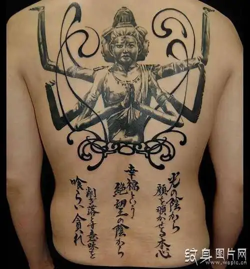 阿修罗纹身图案及含义善恶两面的佛教代表