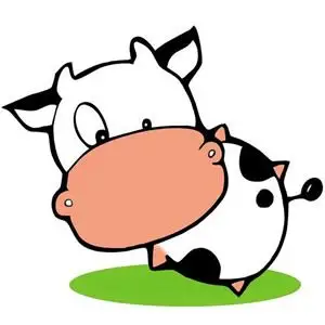 花花牛_可爱卡通头像图片_扣扣居