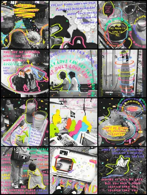 plog从此无废片日常照片涂鸦模版合集73