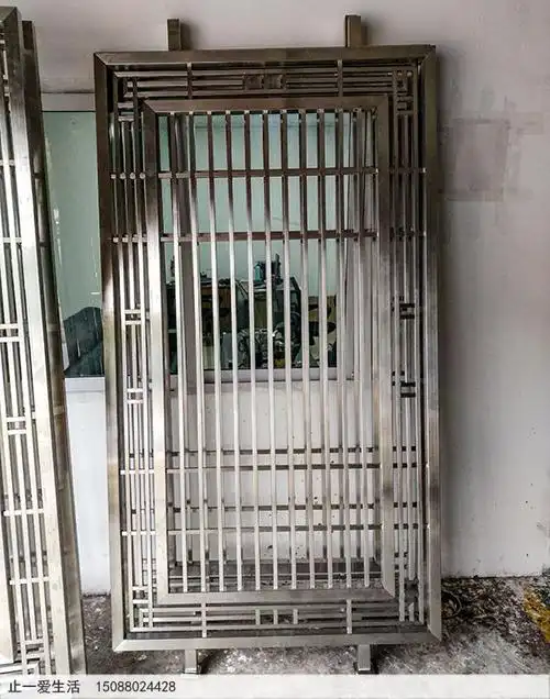 不锈钢方管焊接花格屏风制作工艺要点
