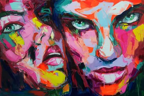 大色块儿肖像 2 / nielly francoise