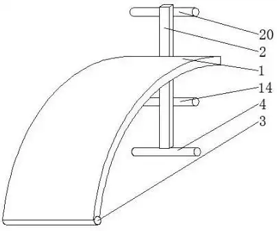 一种可调节的健身用腹肌板
