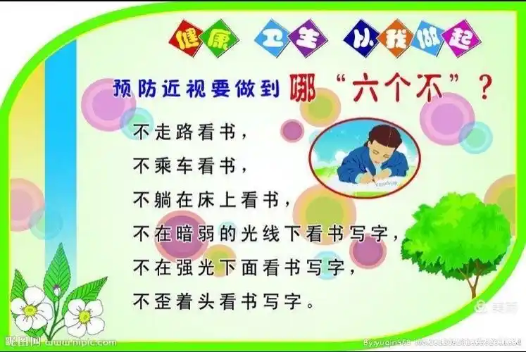 "爱护眼睛,预防近视,从娃娃抓起"——碗窑乡中心幼儿园防控近视宣传