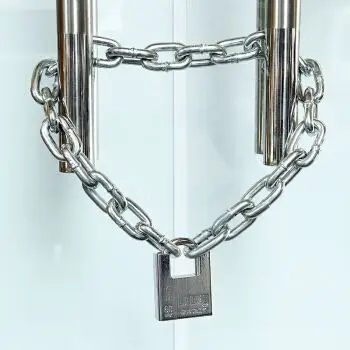 加粗链条锁铁链子锁自行车长盗锁门锁五金三轮车小家用锁 量大定制通