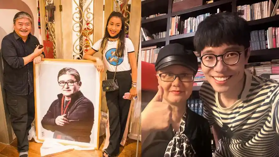 刘欢与学员聚餐额头白发很抢镜,老婆卢璐罕见现身,众人开心度过六一