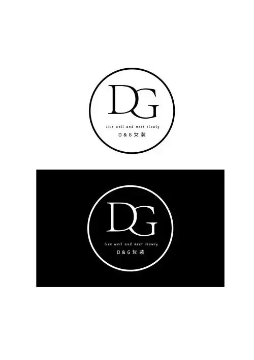 "dg"女装服装店logo升级 - 找项目 - 天琥云课堂 - 互联网设计在线