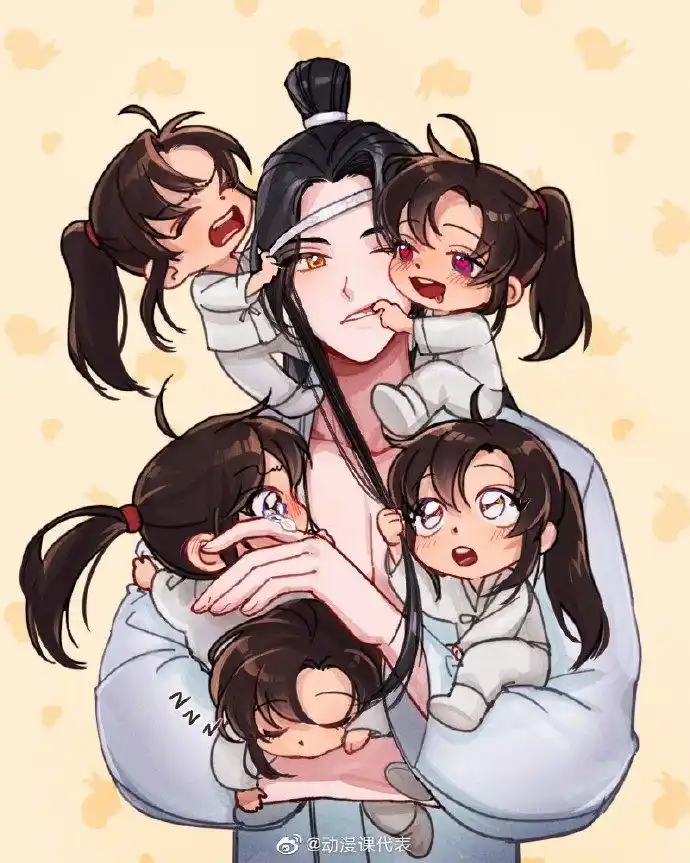 魔道祖师:我不允许只有我上头,"鼠耳"忘羡超可爱!