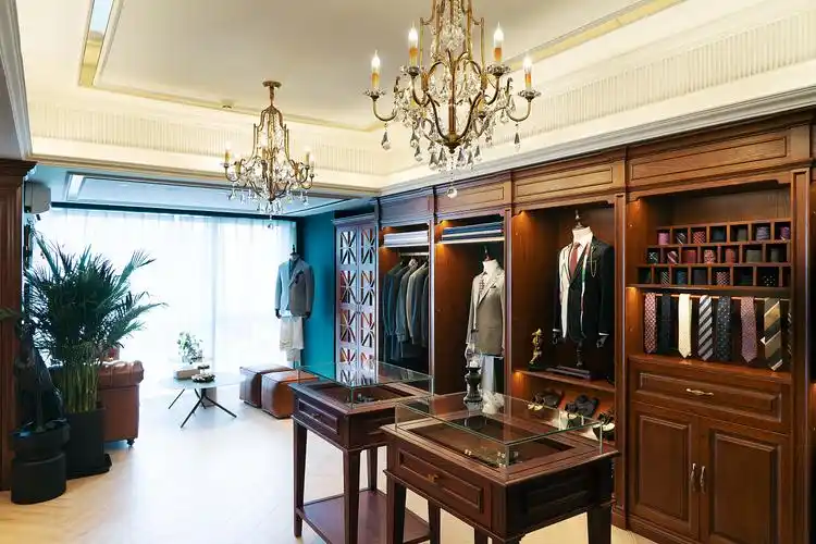 商业空间设计绅度西装定制店