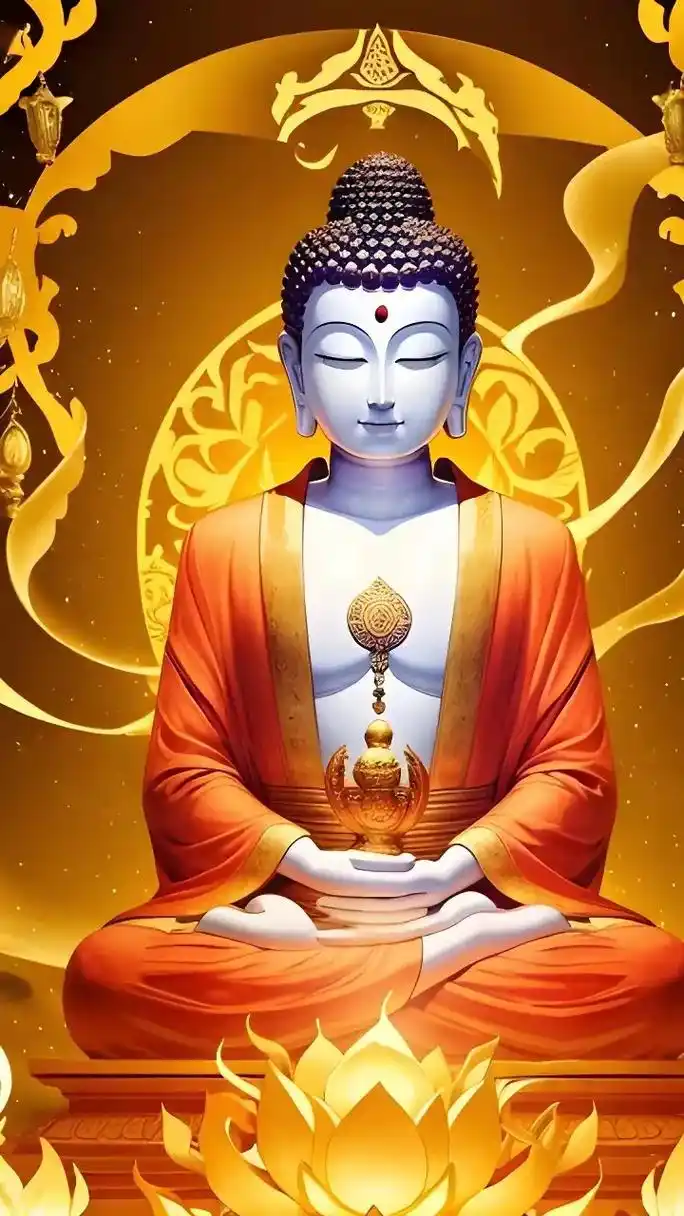 高清手机壁纸#如来佛祖#禅语人生#佛光普照普度众生 - 抖音