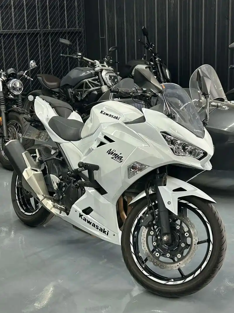 23年川崎忍者400 图片是整车副厂板 原厂白色整车板全部都
