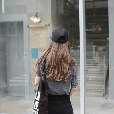 女生头像背影杀侧脸杀