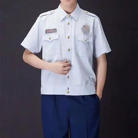 常服新式消防夏季短袖长袖衬衣内衬男款夹克工装制服