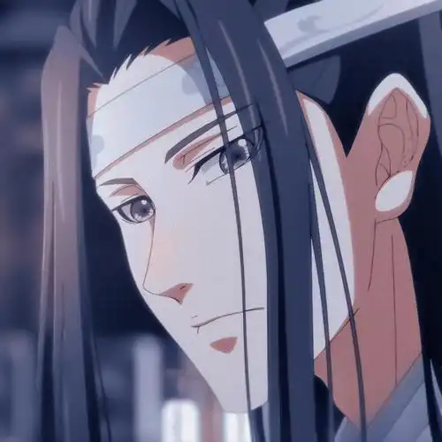 动漫头像动漫男头魔道祖师蓝忘机上推荐第二期赞评论更多