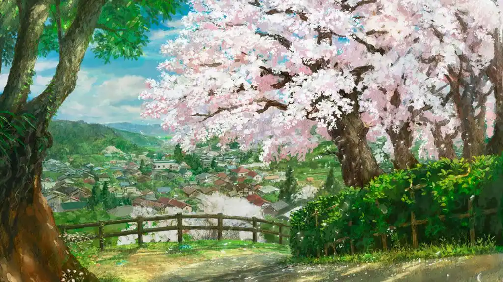 【转】唯美动漫樱花场景