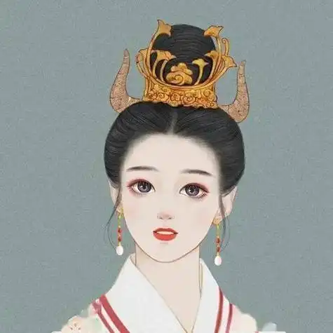 超美古风12星座十二星座系列的古风女生动漫头像