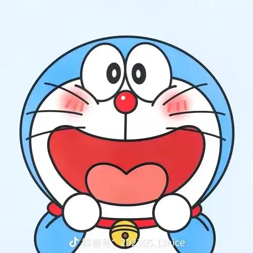 蓝胖子 它是我最喜欢的动漫人物,因为它总能帮助大雄解困,就像 - 抖音