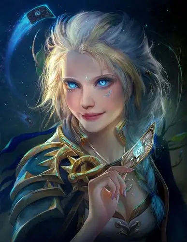 炉石传说图赏人物专题吉安娜篇