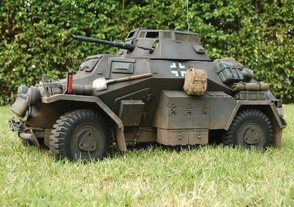 德国轮式装甲车专栏:sd.kfz 221/222