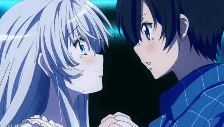 gif动漫亲亲表情包