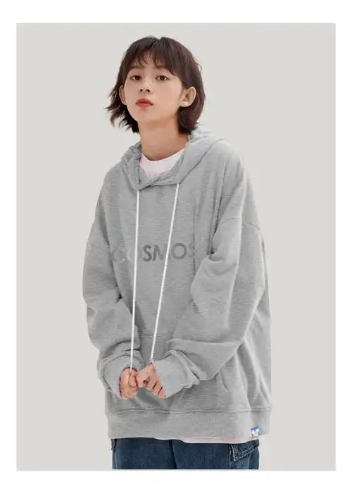 cosmos星际熊春秋款木星系列情侣款卫衣有帽印花男女款长袖卫衣36d