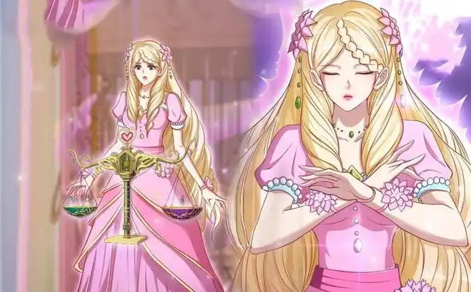 叶罗丽漫画版时希公主正面照和动画形象相比脸部有点婴儿胖