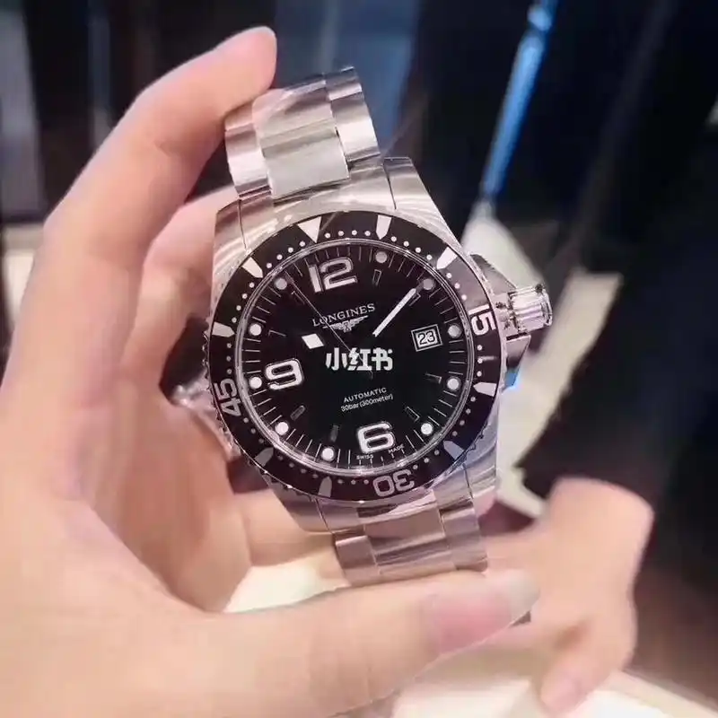 浪琴黑水鬼手表 送老公 男朋友 超大气 6000 _配饰_时尚