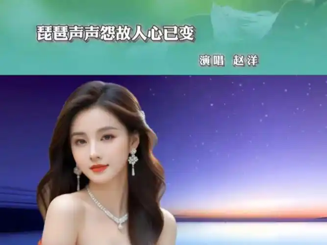 赵洋新歌《琵琶声声怨故人心已变》上线!