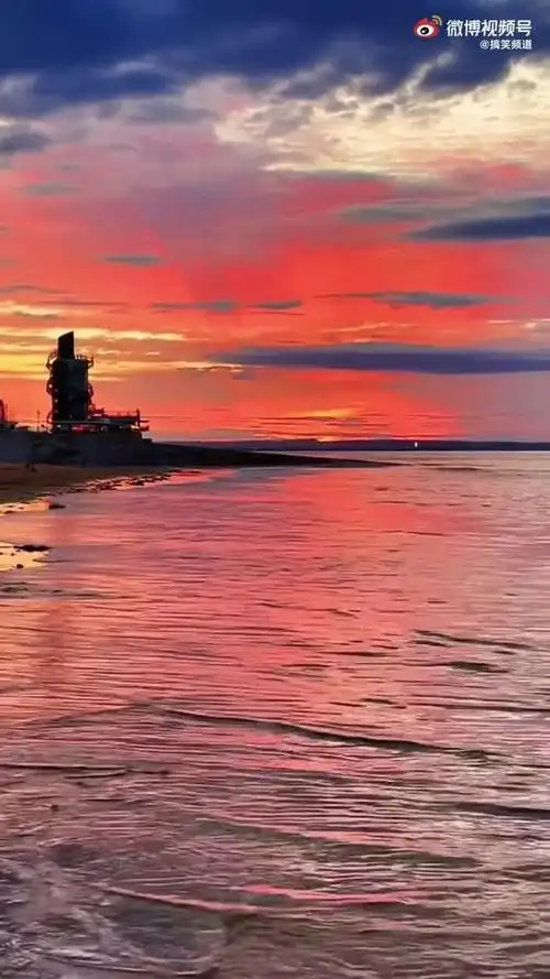 醉美晚霞治愈系风景