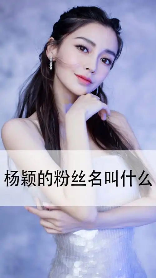 杨颖的粉丝名叫什么