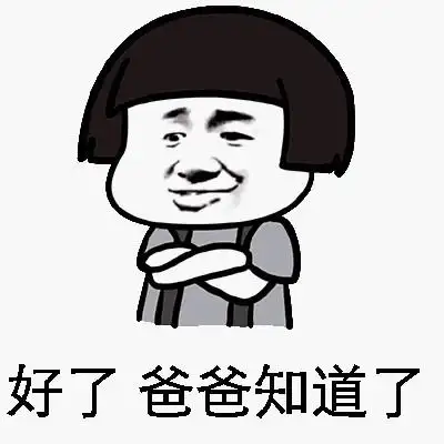 好了,爸爸知道了_爸爸_知道表情