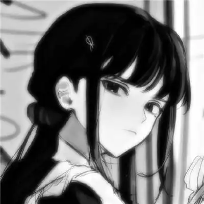 冷艳的动漫女头霸气十足2022 暗黑系黑白高冷御姐动漫女头_动漫头像