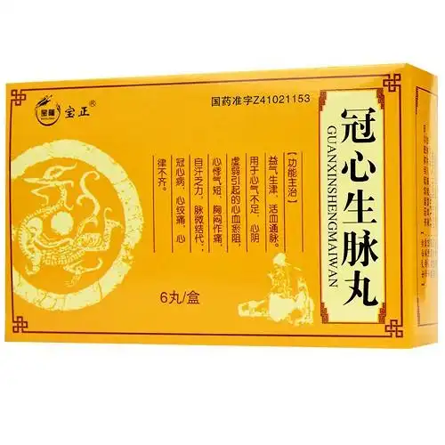 宝正 冠心生脉丸 6g*6丸