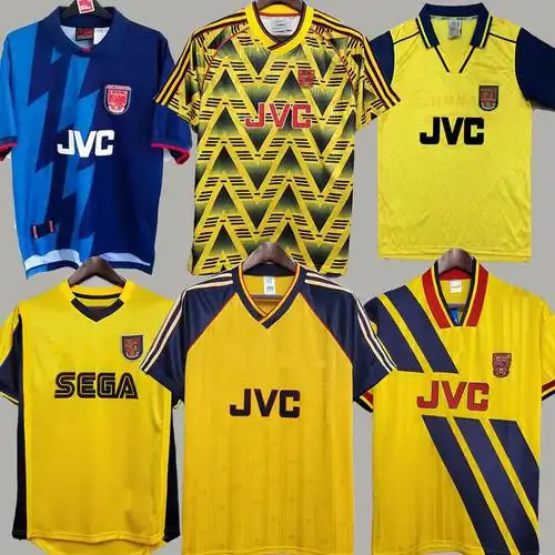 各大足球俱乐部复古球衣 阿仙奴足球服短袖足球训练服阿s森纳