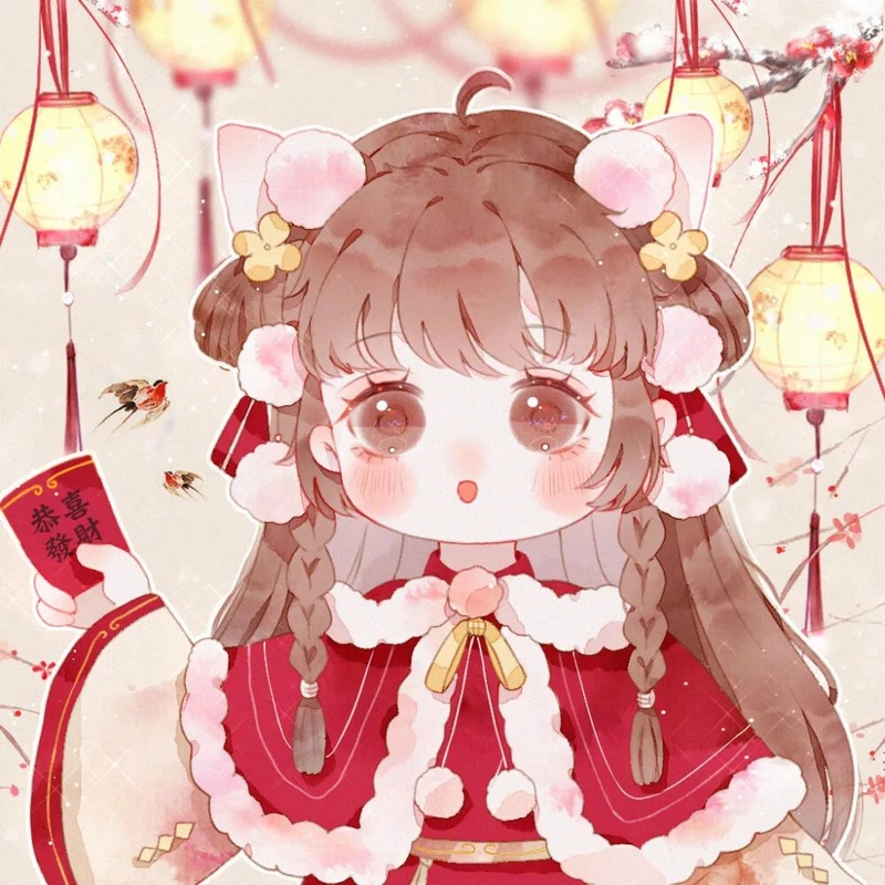 古风仙气动漫女生头像|愿这人间依然热闹