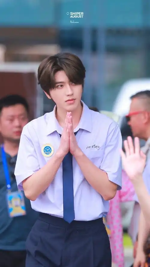 奔跑吧蔡徐坤##奔跑吧校服路透##奔跑吧泰国路透