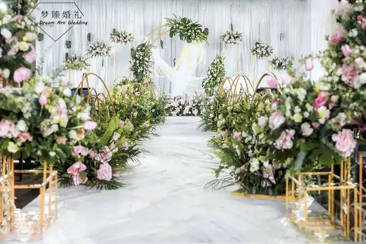 长沙婚礼策划小清新森系风格婚礼布置【遇见你】