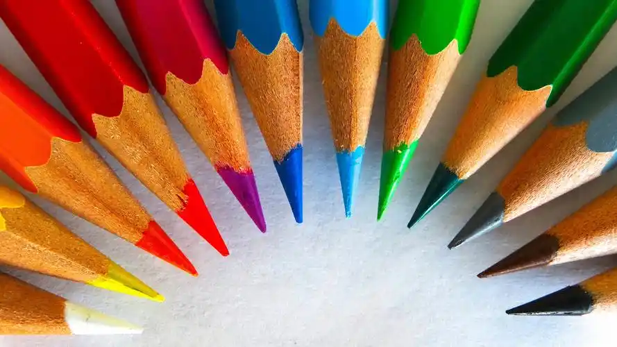彩色铅笔:闪泪的童年,高清图片,电脑桌面-壁纸族