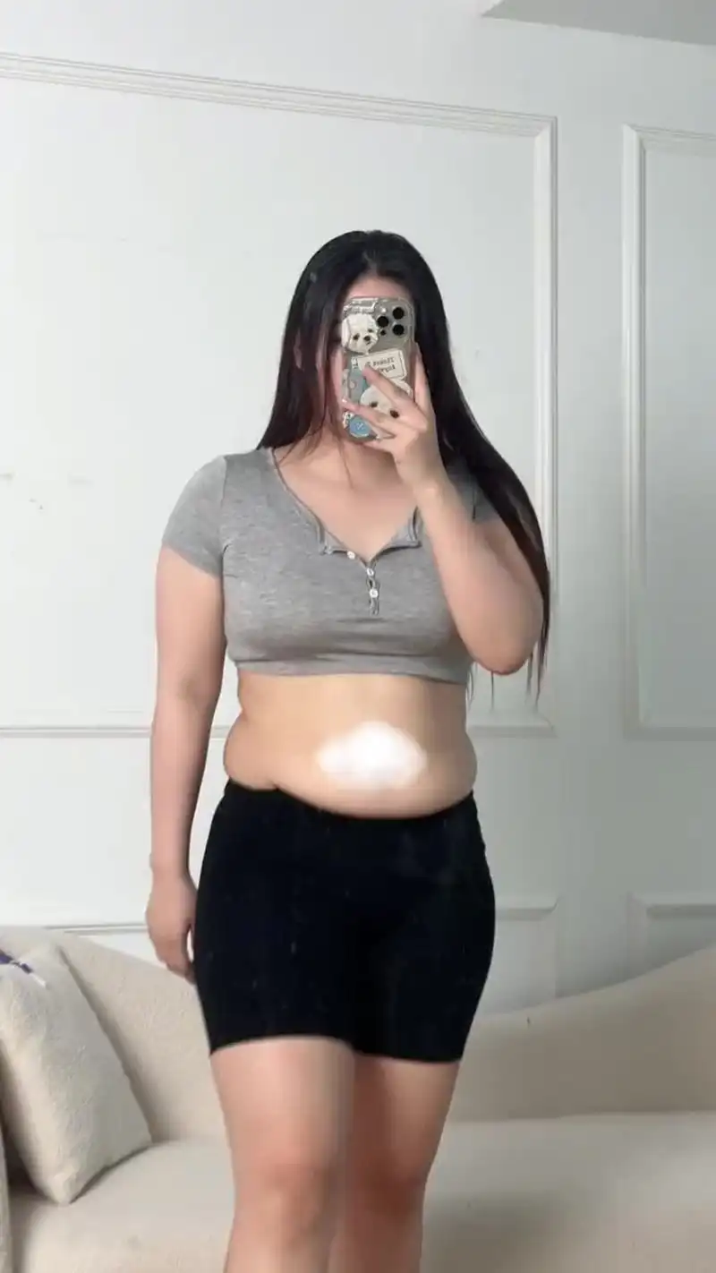 加高腰线,不管你是产后的小肚腩还是年纪大的肚子下垂,就穿它