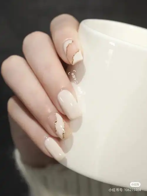 法式蝴蝶结高级美甲