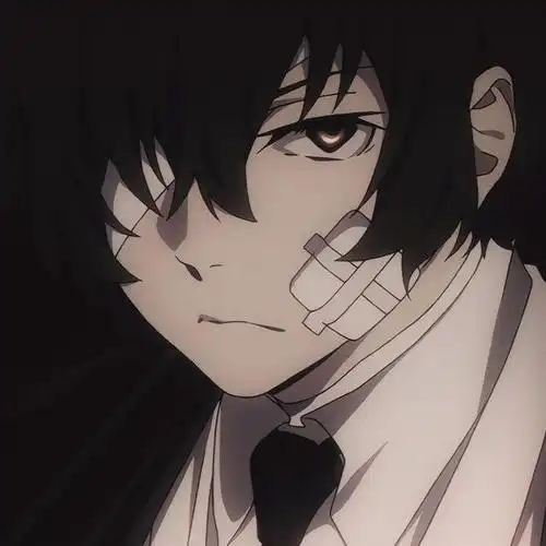 《文豪野犬》优雅又自信的太宰治怼脸自截,动漫头像壁纸分享