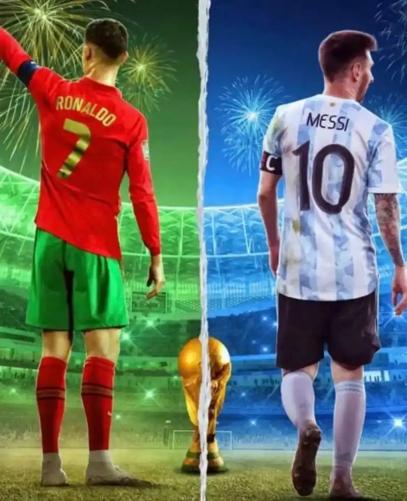 难道,梅西和c罗之间已经决出胜负了?_腾讯新闻