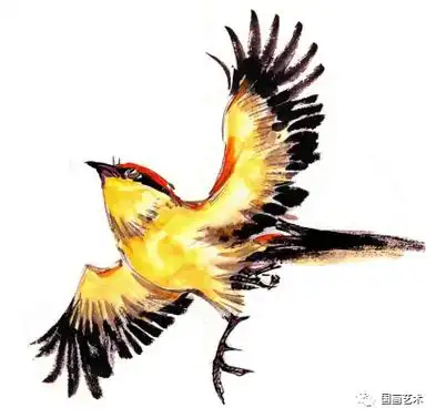 春光好,一起学画写意黄鹂鸟! - 元艺考